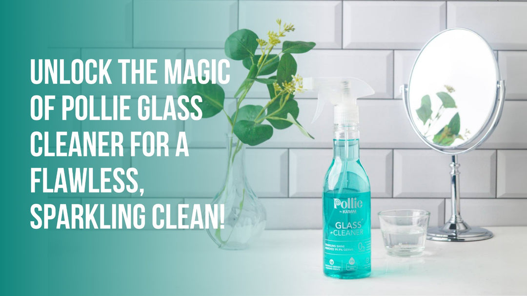 Unlock the Magic of Pollie Glass Cleaner for a Flawless, Sparkling Clean!