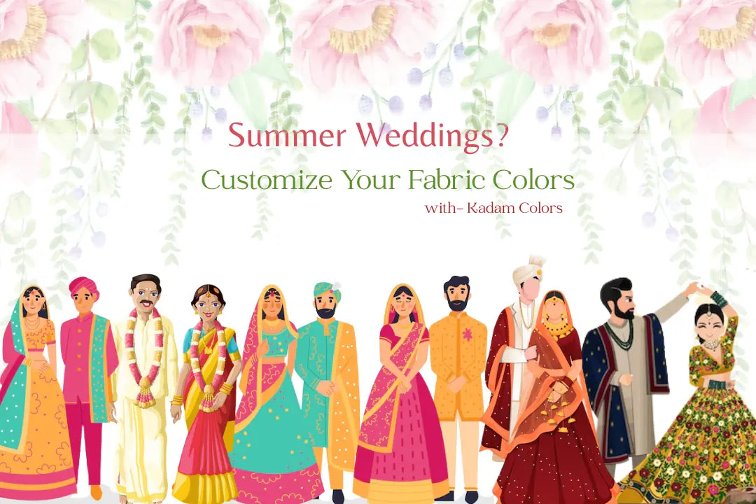 Summer Weddings? Customize Your Fabric Colors for Daytime Elegance