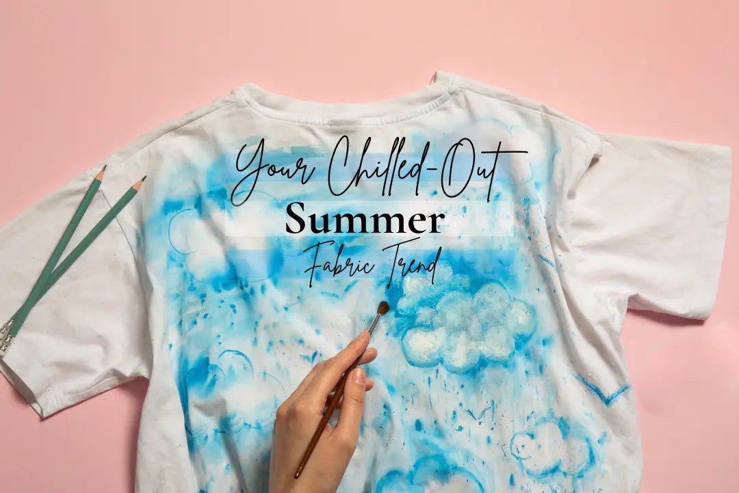 The Art of Ice Dyeing: Your Chilled-Out Summer Fabric Trend