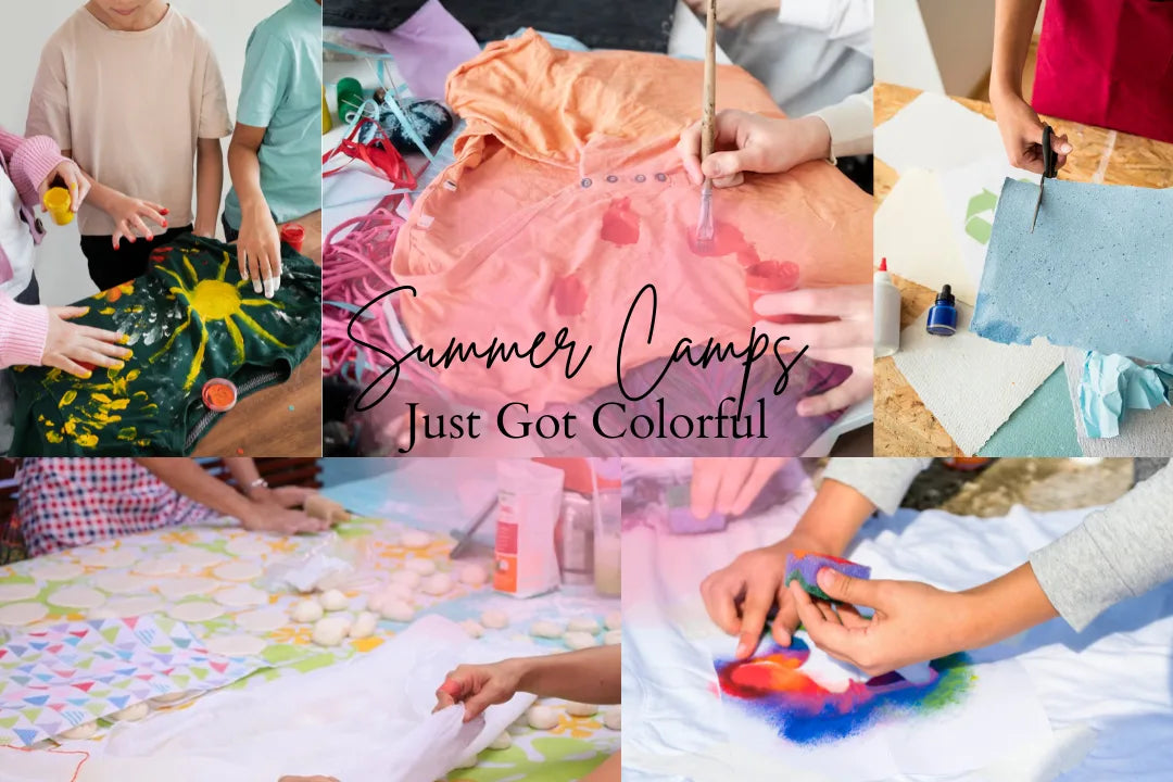 Summer Camps Just Got Colorful: Easy Fabric Dye Kits for Kids & Teens