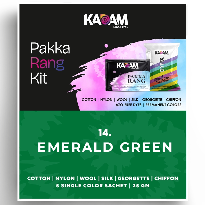 Kadam Pakka Rang Kit- Bottle Green