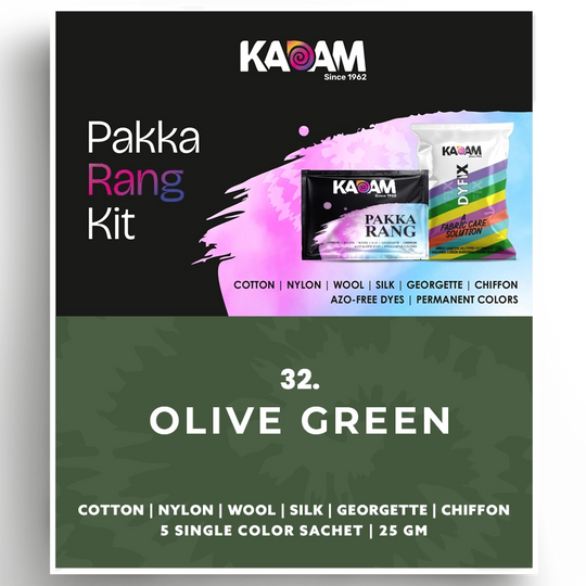 Kadam Pakka Rang Kit- Bottle Green