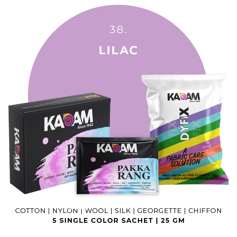 kadam pakka rang Lilac kit 