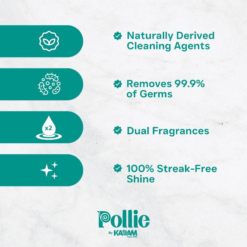 Pollie Glass Cleaner 1.5L