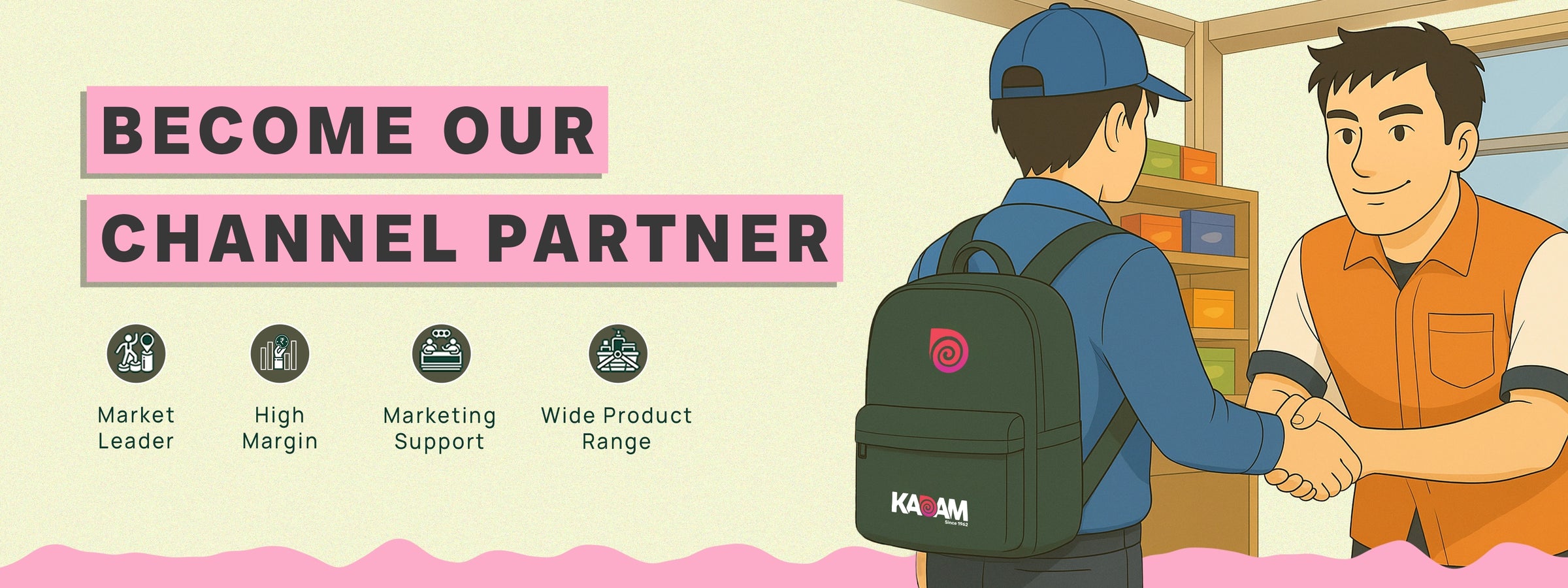 Kadam Colors invites partners to join its high-margin, wide-range fabric dye business with full marketing support.